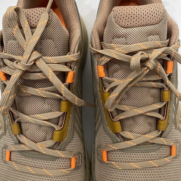 ADIDAS TERREX SWIFT R3 HIKING BEIGE/GOLD/ORANGE SNEAKERS MENS SIZE 10 - Picture 13 of 16